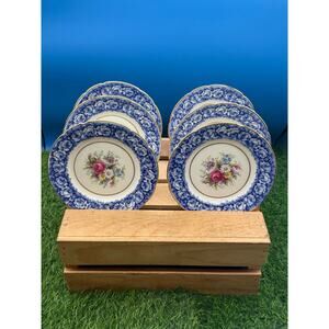 Vintage Paragon Fine Bone China Bread & Butter Plates – Set of 6 - 6” Diameter